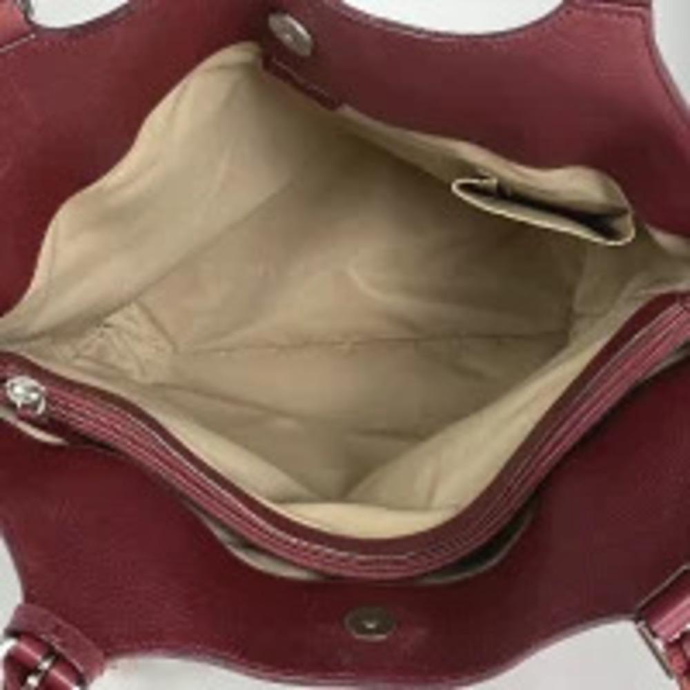 Christian Dior Trotter Tote Bag Canvas Brown Red - Picture 6 of 6